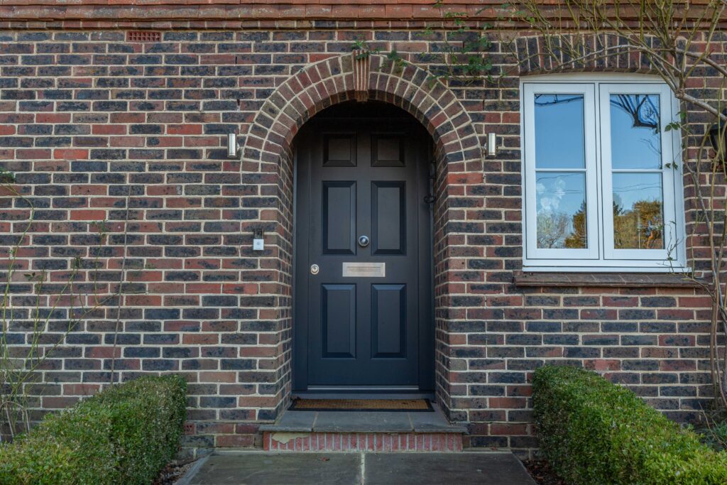 Bespoke entrance security front door