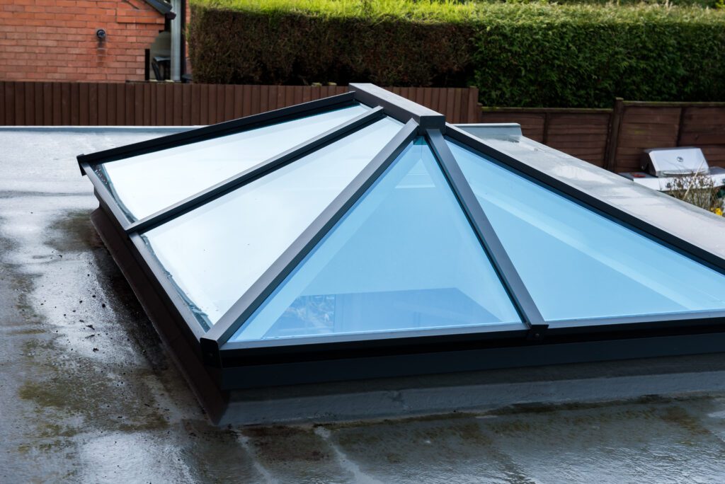 YES Frameless Bonded Aluminium slimline rooflight