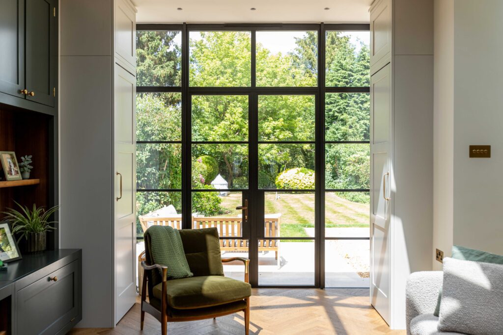 YES Steel Look Internal Aluminium Doors & Screen, Steel door alternative system