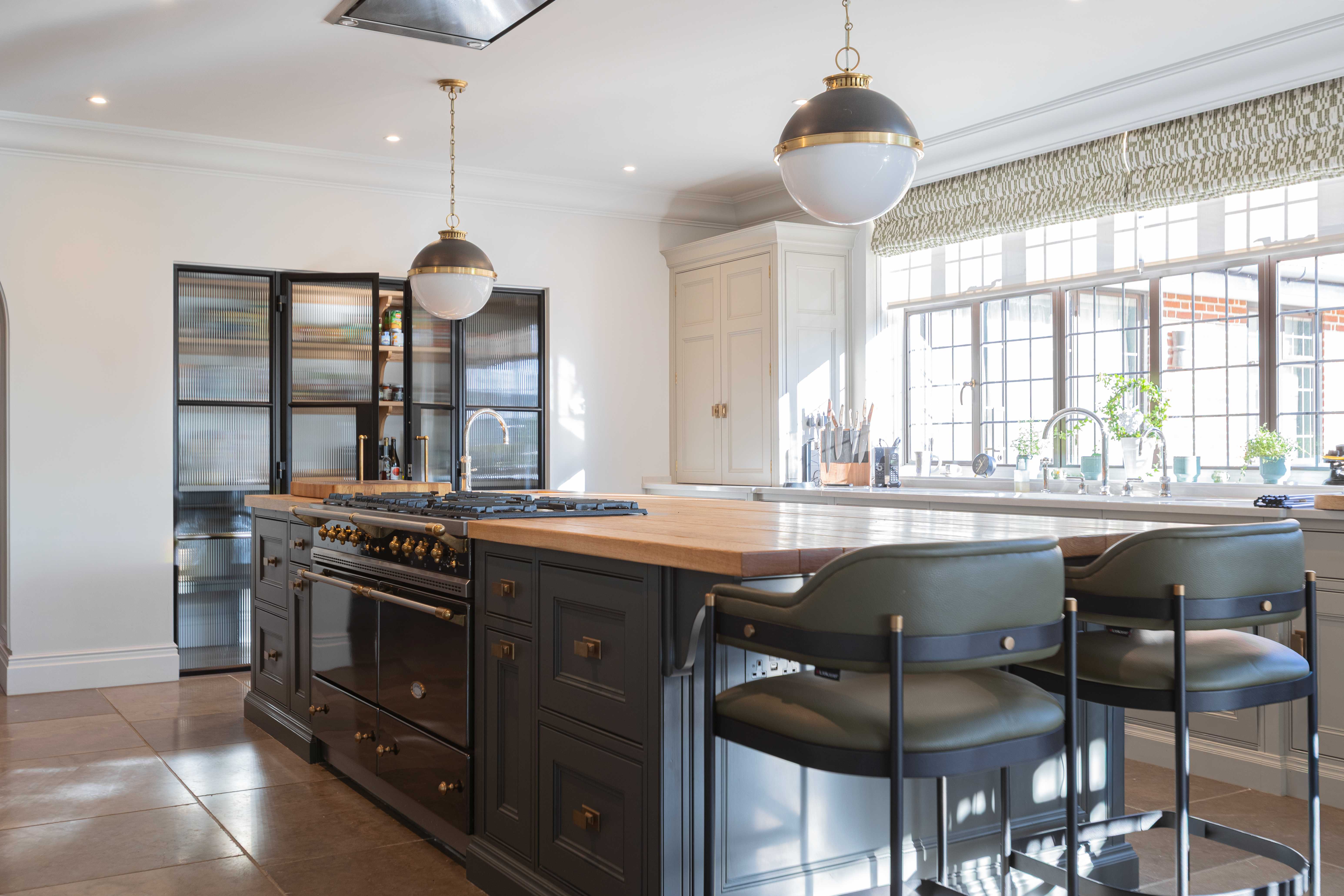 Steel internal doors and shower screen in Essex